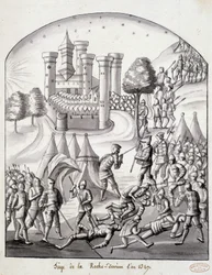 El asedio de Roche-Derrien en 1349