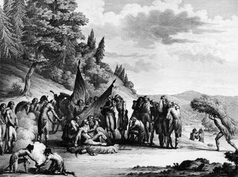 Guerra de la Revolución Francesa: Muerte del general del ejército francés François Séverin Marceau (1769-1796) en Altenkirchen, Alemania el 21 de septiembre