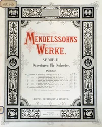 Portada de la partitura 
