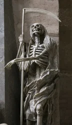 Detalle de una tumba