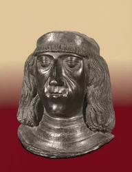 Busto retrato del emperador del Sacro Imperio Romano Maximiliano I (1459-1519)