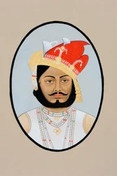 Pintura en miniatura de Bairi Sal Jaisalmer