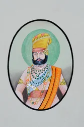 Jadeo en miniatura del Maharajá Jaswant Singh Jodhpur