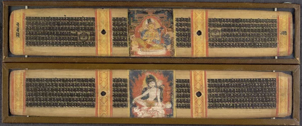 O. 6902, ff.163v-164 Avalokitesvara y Maitreya, de 