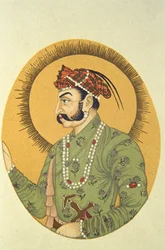 Retrato del emperador mogol Jahangir, India