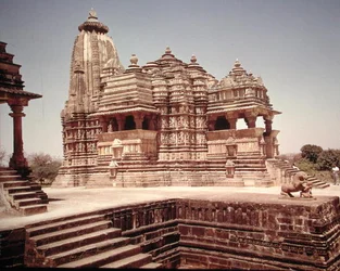 Vista del Templo de Devi Jagadamba