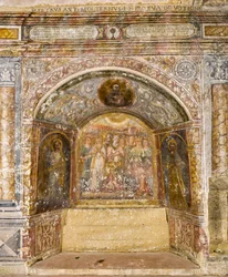 Fresco de la iglesia de Santa Maria della Palomba