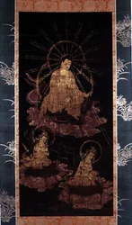 Buda y Bodhisattvas, período Muromachi (1393-1573)