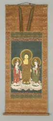 Buda y dos Bosatsu