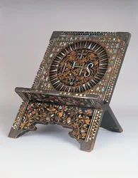 Soporte de misal cristiano del Periodo Momoyama, finales del siglo XVI - principios del siglo XVII