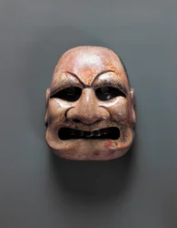 Máscara de teatro, períodos Asuka y Nara (552-794)
