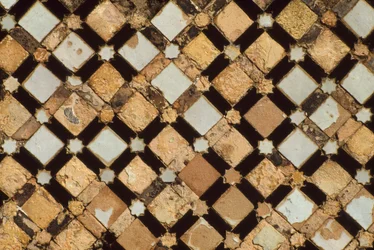 Necrópolis de Chella, detalle de un panel decorativo