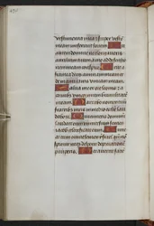 Reyes 9, f.233v, Libro de Horas, Uso de Sarum ("Libro de Horas de Ana Bolena") (vitela)