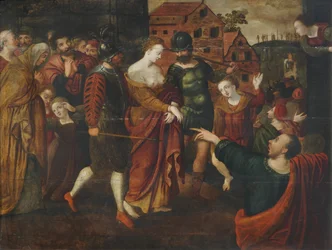 Santa Águeda (óleo sobre tabla)