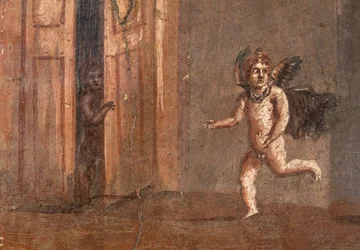 Cupidos jugando al escondite, Herculano