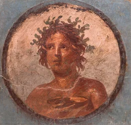 Retratos de medallones, Pompeya