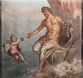 Polifemo y Galatea, Herculano