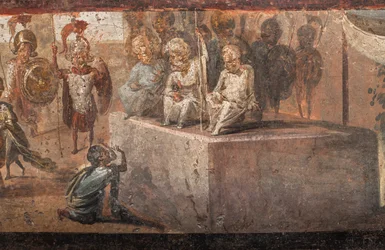 El Juicio de Salomón, Pompeya