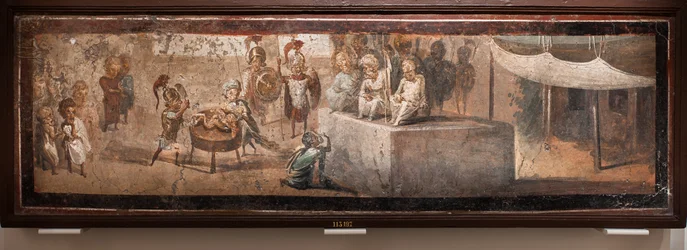 El Juicio de Salomón, Pompeya