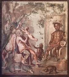 La infancia de Baco, Herculano