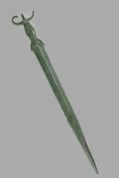Espada, cerca de Palermo, siciliana, siglo VIII a.C. (bronce)