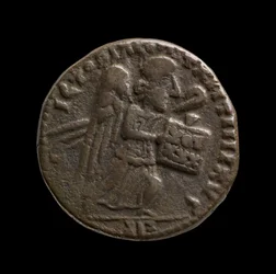 Moneda islámica de Hisn Kayf