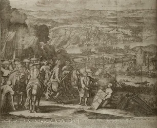 Sitio de la Fortaleza Turca Azov por las Fuerzas Rusas en 1696