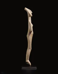 Figura femenina reclinada cicládica, pieza del maestro Schuster, Cicládico Temprano II, c.2400 a.C.