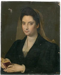 Retrato de una dama con un libro (