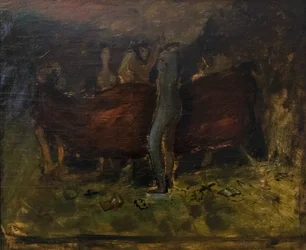 Eva, escena apocalíptica 1930
