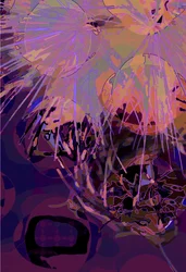 Alcachofa abstracta