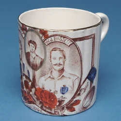 Taza de recuerdo de Inglaterra vs. Escocia