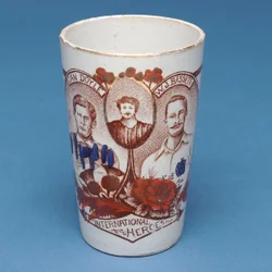 Taza de recuerdo de Inglaterra vs. Escocia