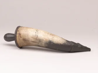 Cuerno de pólvora, c.1775