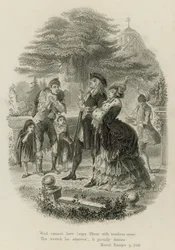 Escena de Ensayos Morales, de Alexander Pope