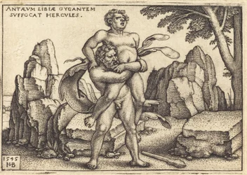 Hércules matando a Anteo