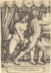 José y la esposa de Potifar