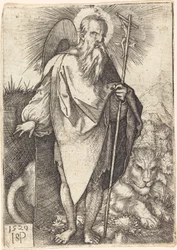 San Jerónimo de pie