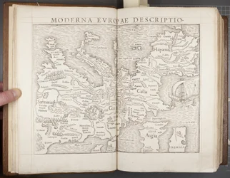 Europa, de Cosmographia, 1544
