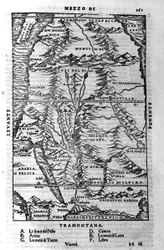 La carrera del Nilo - en “Cosmographia” de Sebastiano Munster