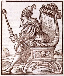 Qubilai (Kubilai Khan, primer emperador de la dinastía Yuan mongola) - en 