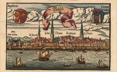 Riga de la Cosmographia, ca 1568