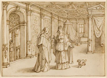 Ana y Dido hablan de Eneas