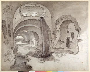 Tívoli, Criptoportico bajo el Templo de Hércules Victor