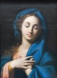 Madonna (óleo sobre lienzo)