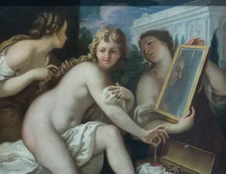 Betsabé en su baño, finales del siglo XVII (óleo sobre lienzo)