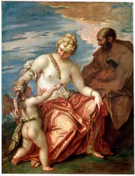 Venus, Vulcano y Cupido