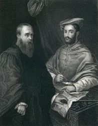 Cardenal Hipólito De Medici y Sebastiano Del Piombo