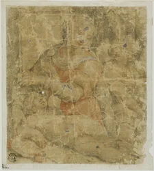 Virgen con el Niño y ángel