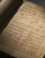 Compendio de tratados sobre astronomía y matemáticas por Nasir Al-Din Muhammad bin Al-Hasan Al-Tusi
